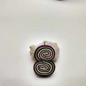 Clay S necklace pendant‎